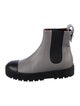 Chanel 2021 Interlocking CC Logo Chelsea Boots
