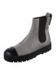 Chanel 2021 Interlocking CC Logo Chelsea Boots