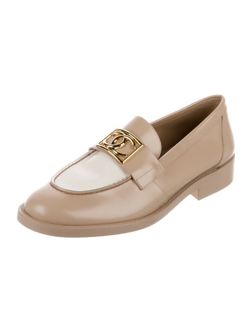 Chanel 2023 Interlocking CC Logo Loafers