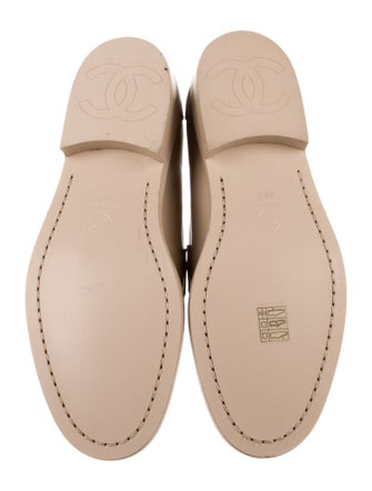 Chanel 2023 Interlocking CC Logo Loafers