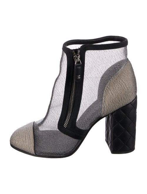 Chanel 2018 Interlocking CC Logo Boots