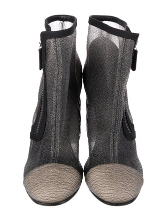 Chanel 2018 Interlocking CC Logo Boots