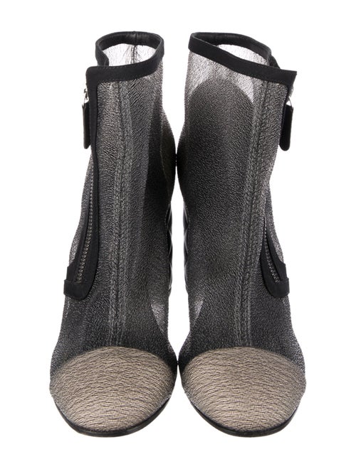 Chanel 2018 Interlocking CC Logo Boots