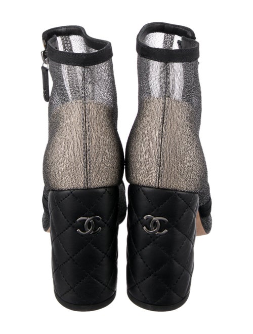 Chanel 2018 Interlocking CC Logo Boots