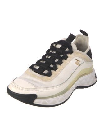 Chanel Interlocking CC Logo Sneakers