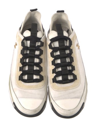 Chanel Interlocking CC Logo Sneakers