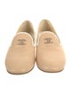 Chanel Interlocking CC Logo Lambskin Loafers