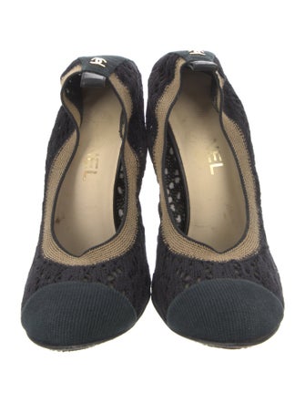 Chanel 2012 Lace Pattern Pumps