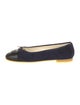 Chanel 2024 Interlocking CC Logo Ballet Flats