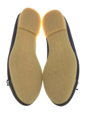 Chanel 2024 Interlocking CC Logo Ballet Flats