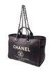 Chanel Medium Denim Deauville Shopping Tote