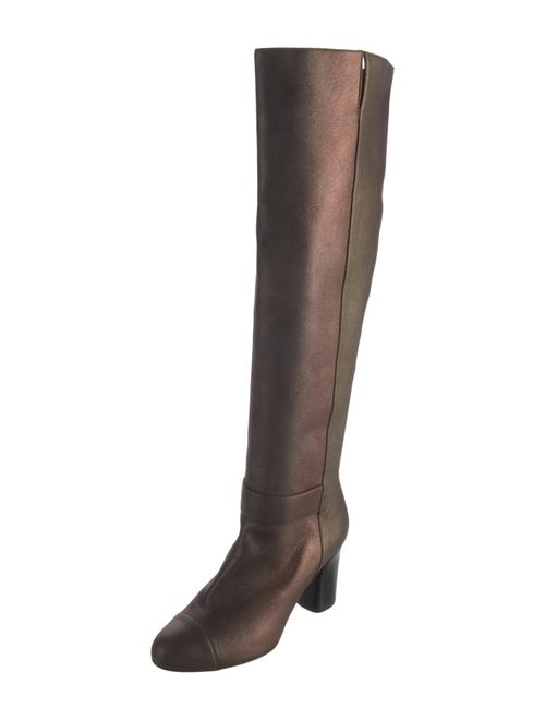 Chanel 2011 Interlocking CC Logo Boots