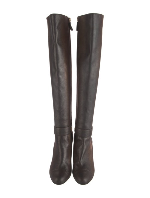 Chanel 2011 Interlocking CC Logo Boots