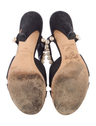 Chanel 2014 Interlocking CC Logo Slingback Sandals