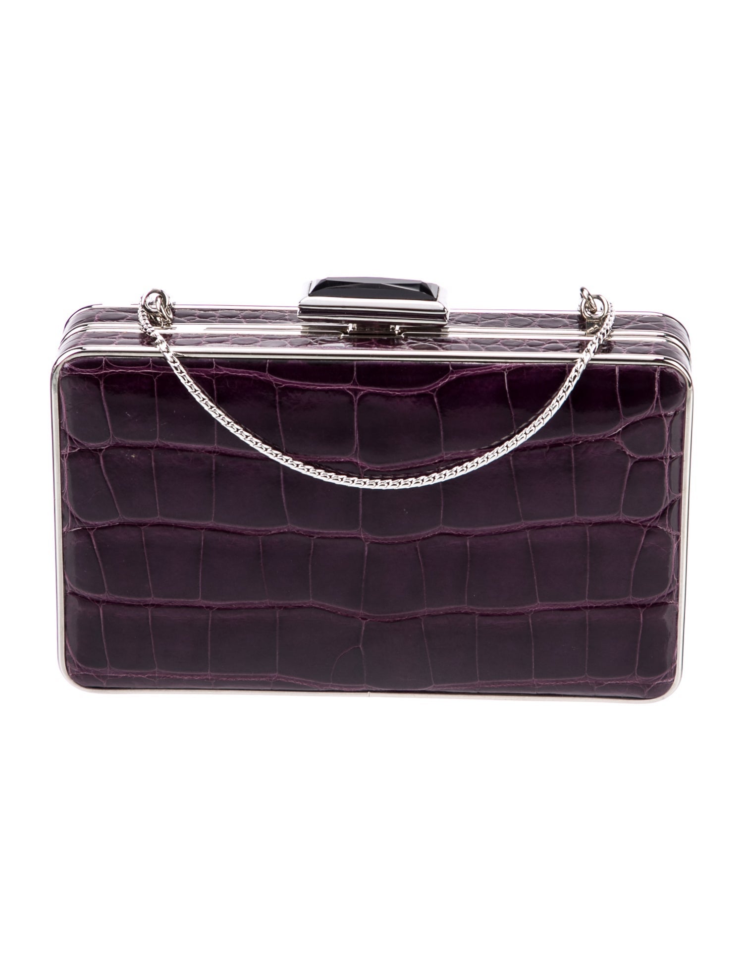 Judith Leiber Alligator Minaudière