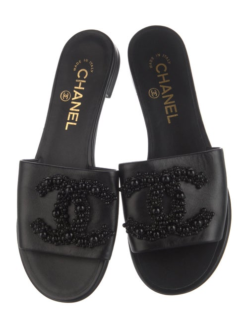 Chanel 2019 Interlocking CC Logo Slides