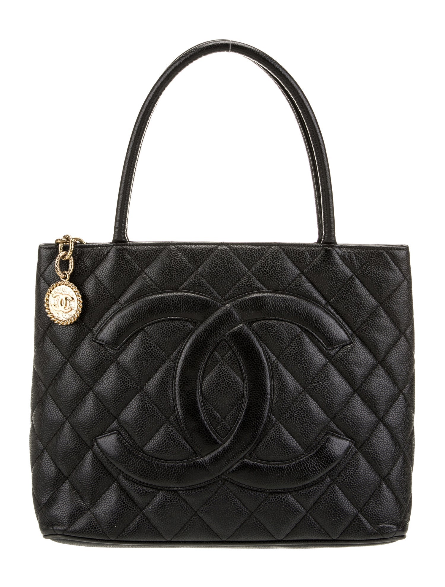 Chanel Caviar Medallion Tote