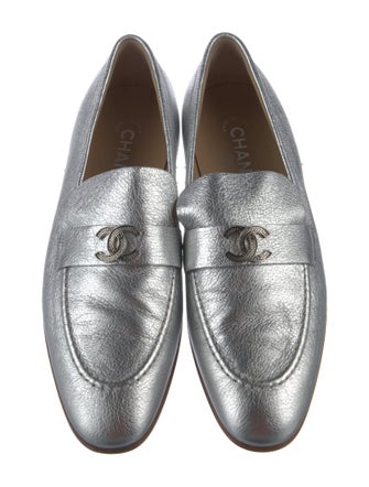 Chanel 2017 Interlocking CC Logo Loafers