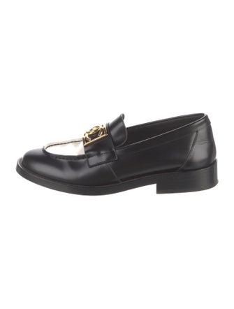 Chanel 2023 Interlocking CC Logo Loafers