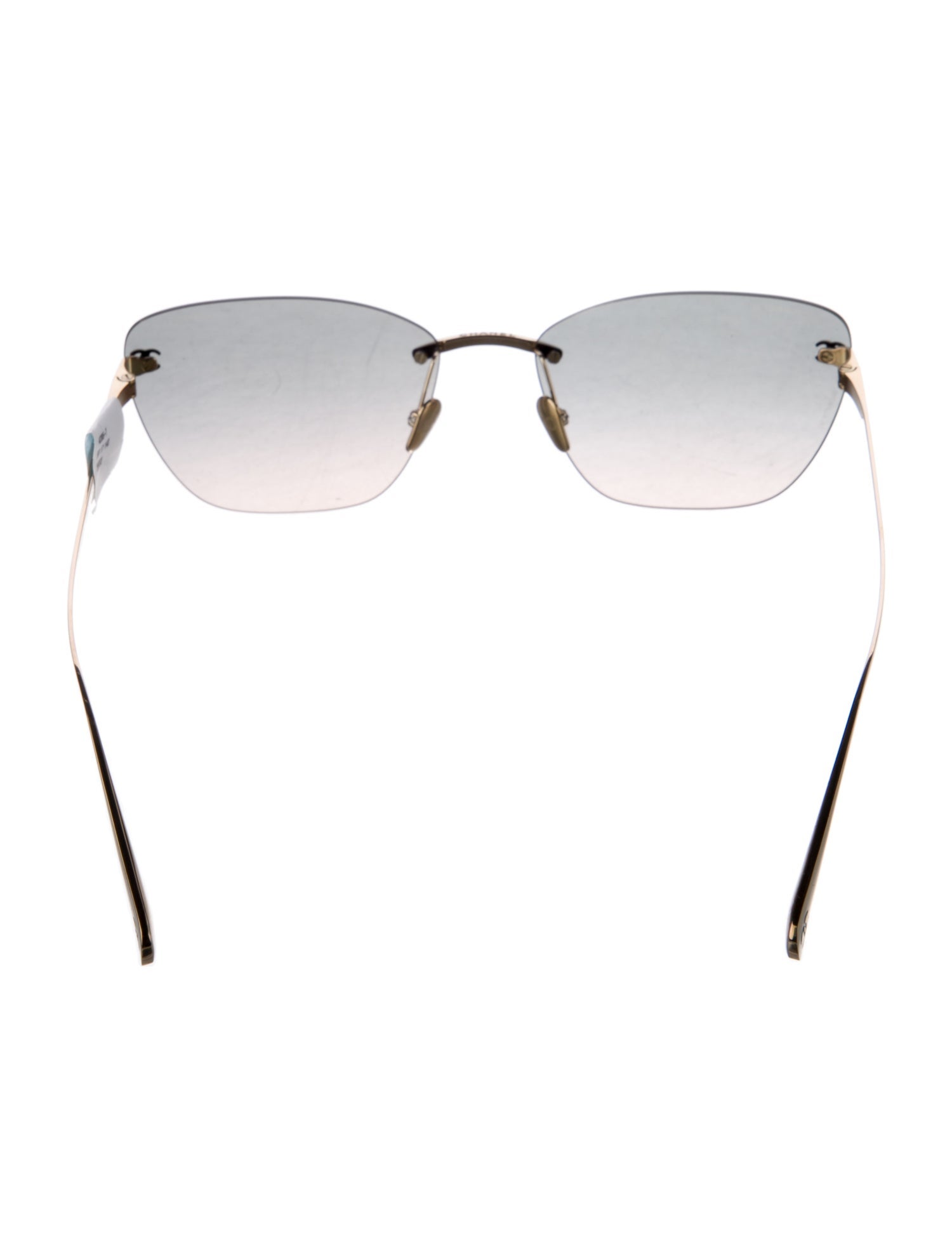 Chanel Interlocking CC Logo Square Sunglasses