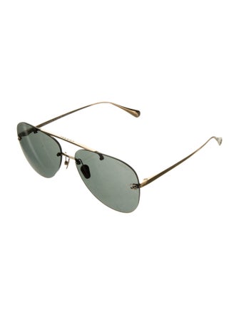 Chanel Interlocking CC Logo Aviator Sunglasses