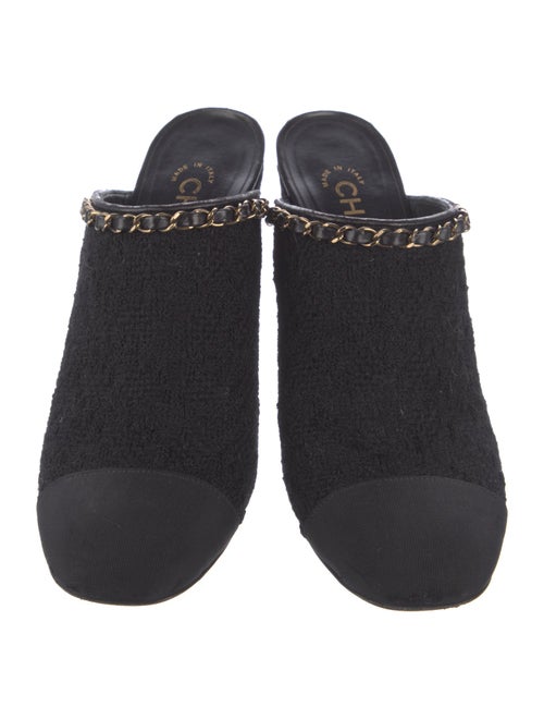 Chanel 2017 Interlocking CC Logo Mules