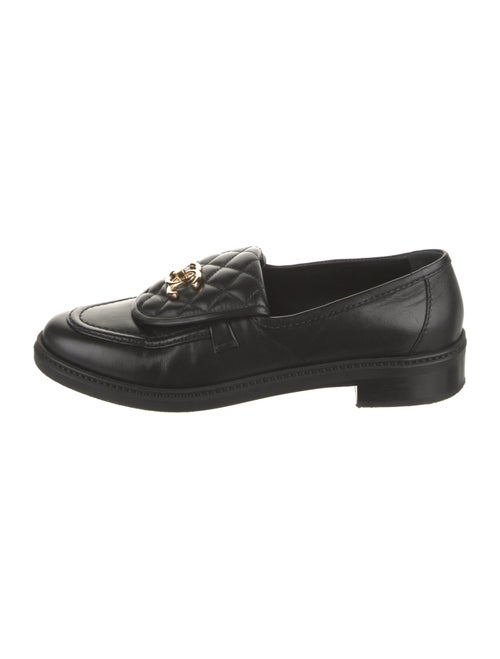 Chanel 2025 Interlocking CC Logo Loafers