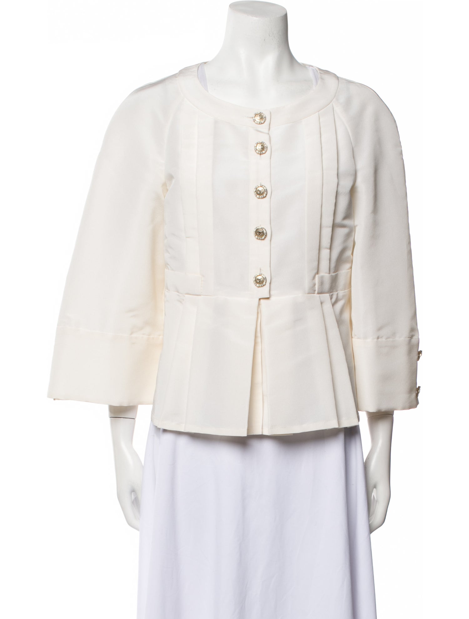Chanel 2015 Silk Jacket
