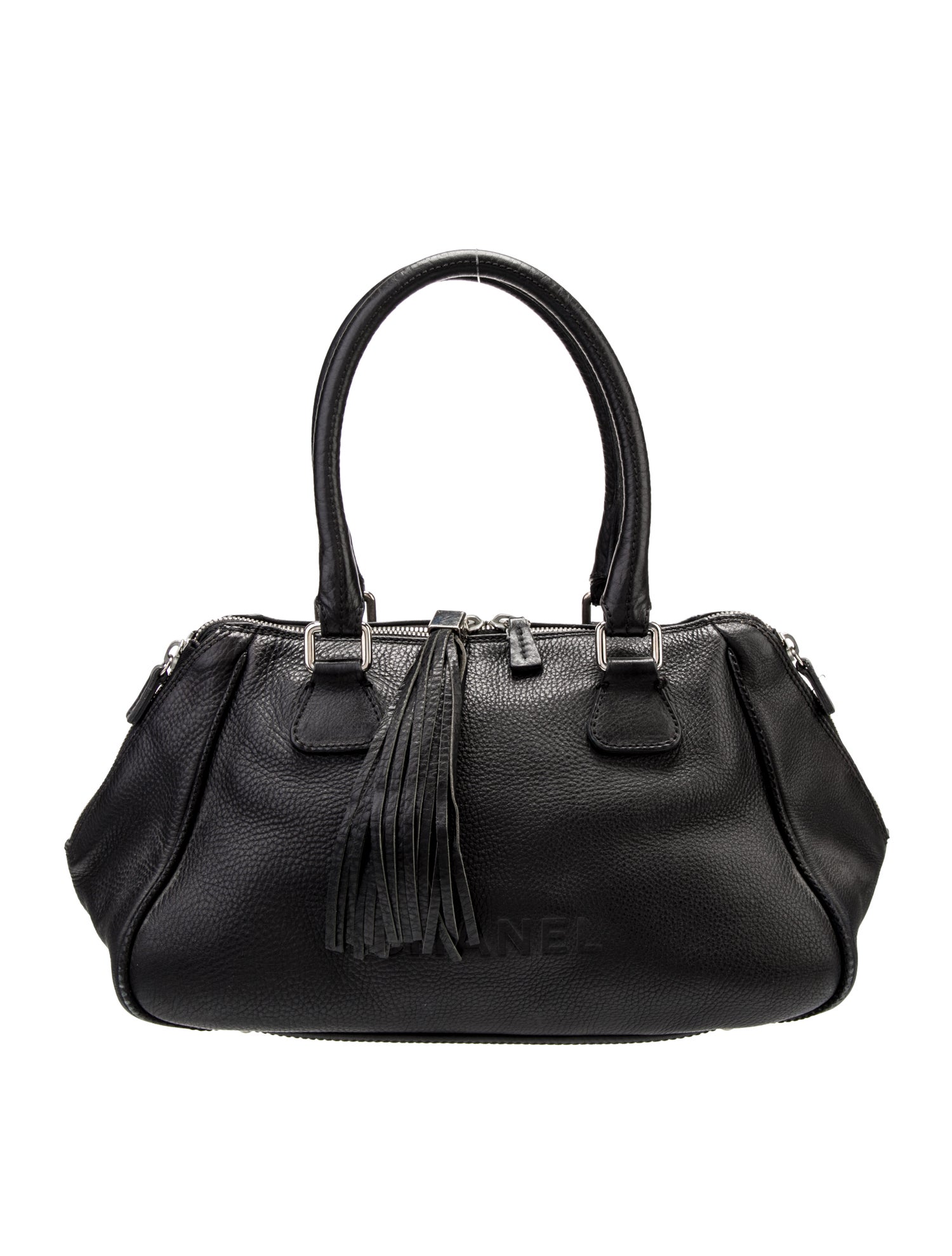 Chanel Large LAX Tassel Bowler Bag