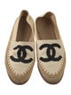 Chanel 2018 Interlocking CC Logo Espadrilles