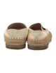 Chanel 2018 Interlocking CC Logo Espadrilles