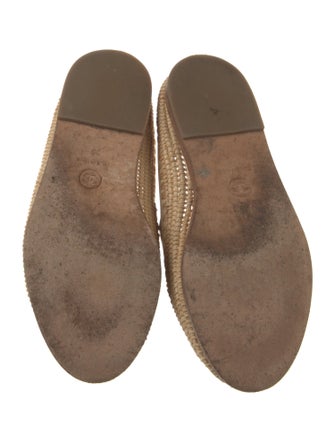 Chanel 2018 Interlocking CC Logo Espadrilles