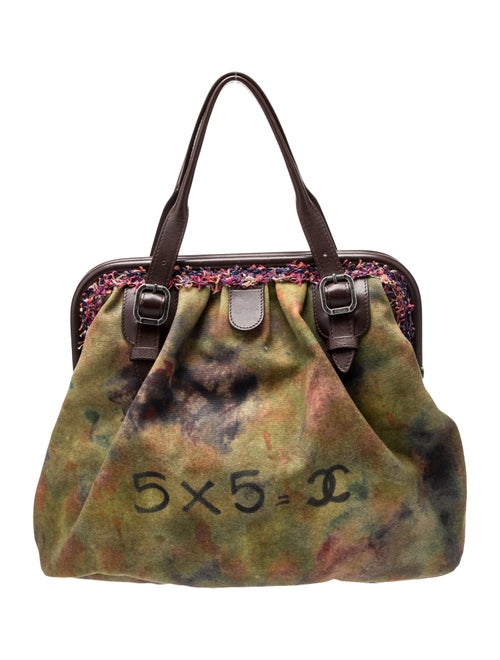 Chanel Graffiti On The Pavements Bowling Bag