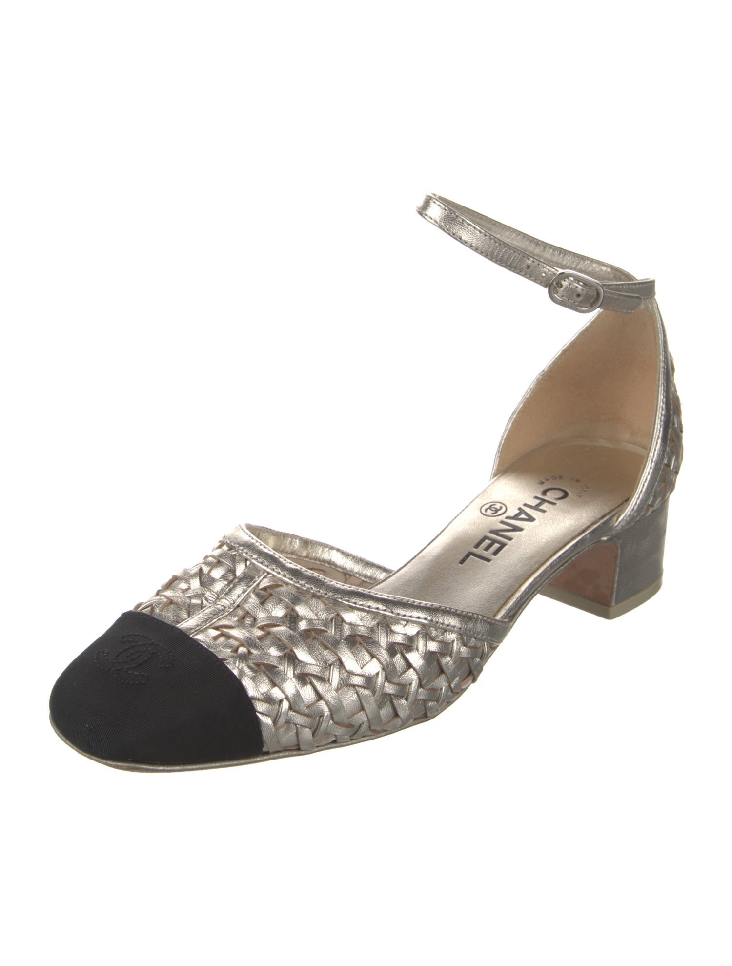 Chanel 2022 Interlocking CC Logo D'Orsay Pumps