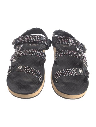 Chanel 2023 Interlocking CC Logo Slides