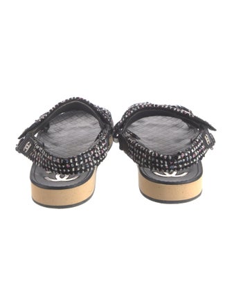 Chanel 2023 Interlocking CC Logo Slides