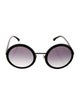 Chanel Round Gradient Sunglasses