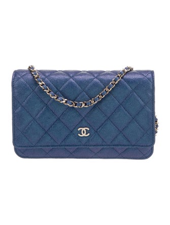 Chanel Classic Iridescent Wallet On Chain