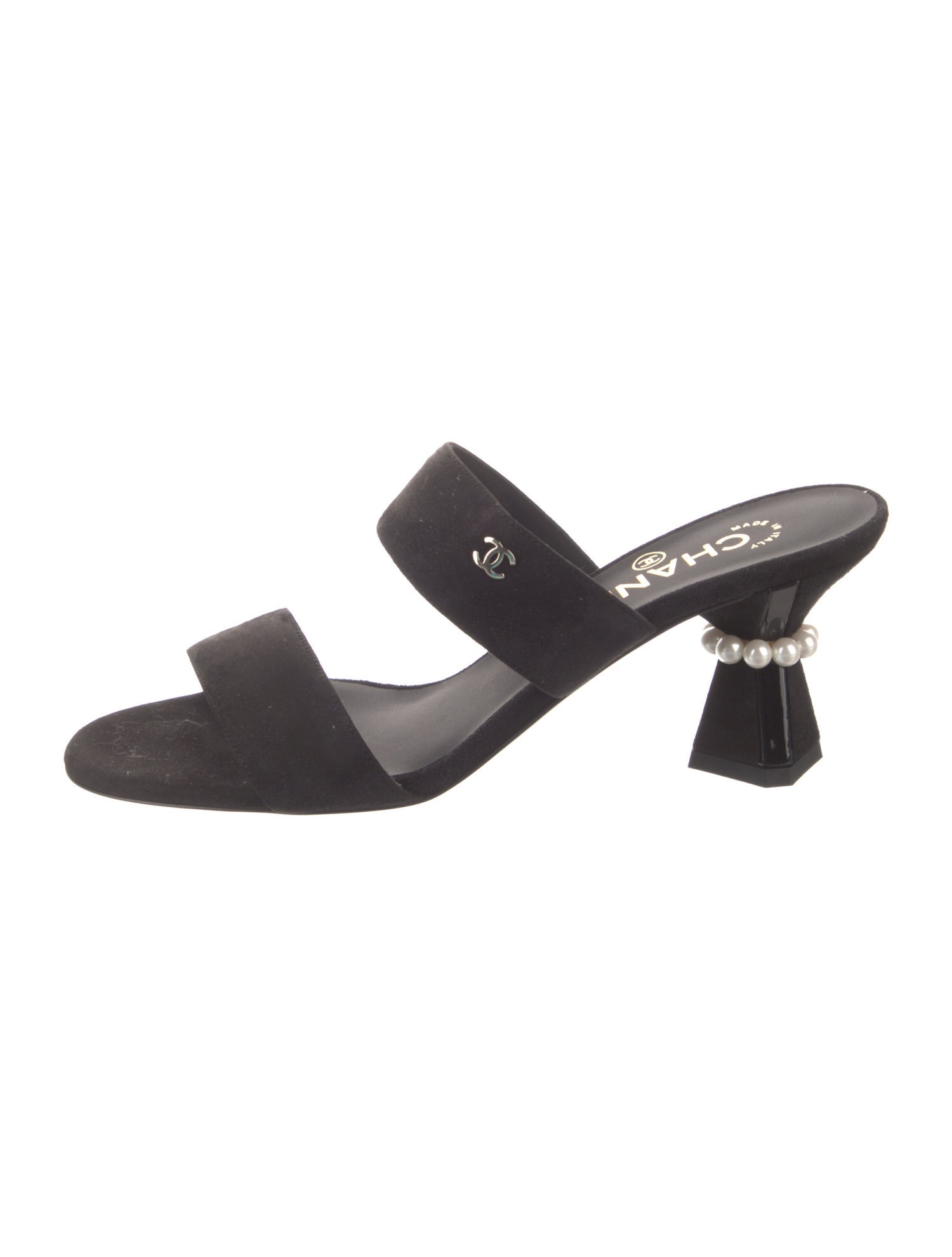 Chanel 2024 Interlocking CC Logo Slides