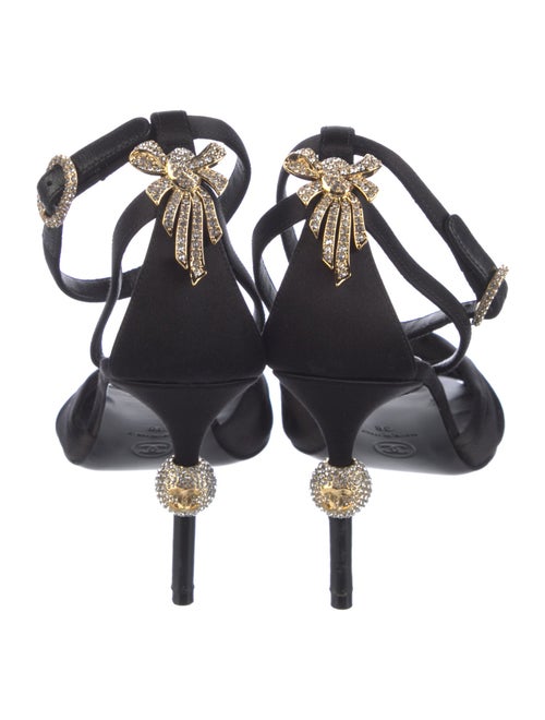 Chanel 2023 Interlocking CC Logo Sandals