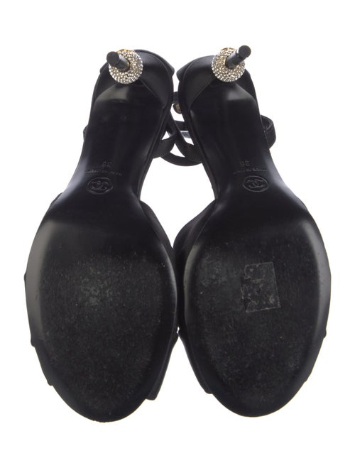 Chanel 2023 Interlocking CC Logo Sandals