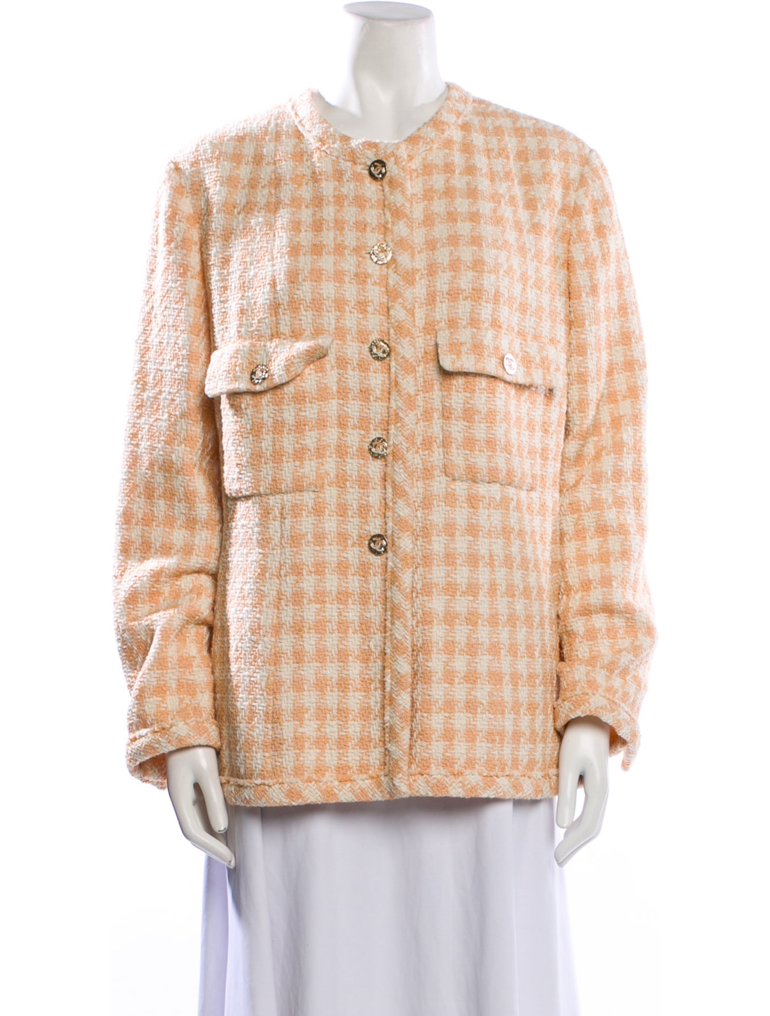 Chanel 2023 Tweed Pattern Jacket