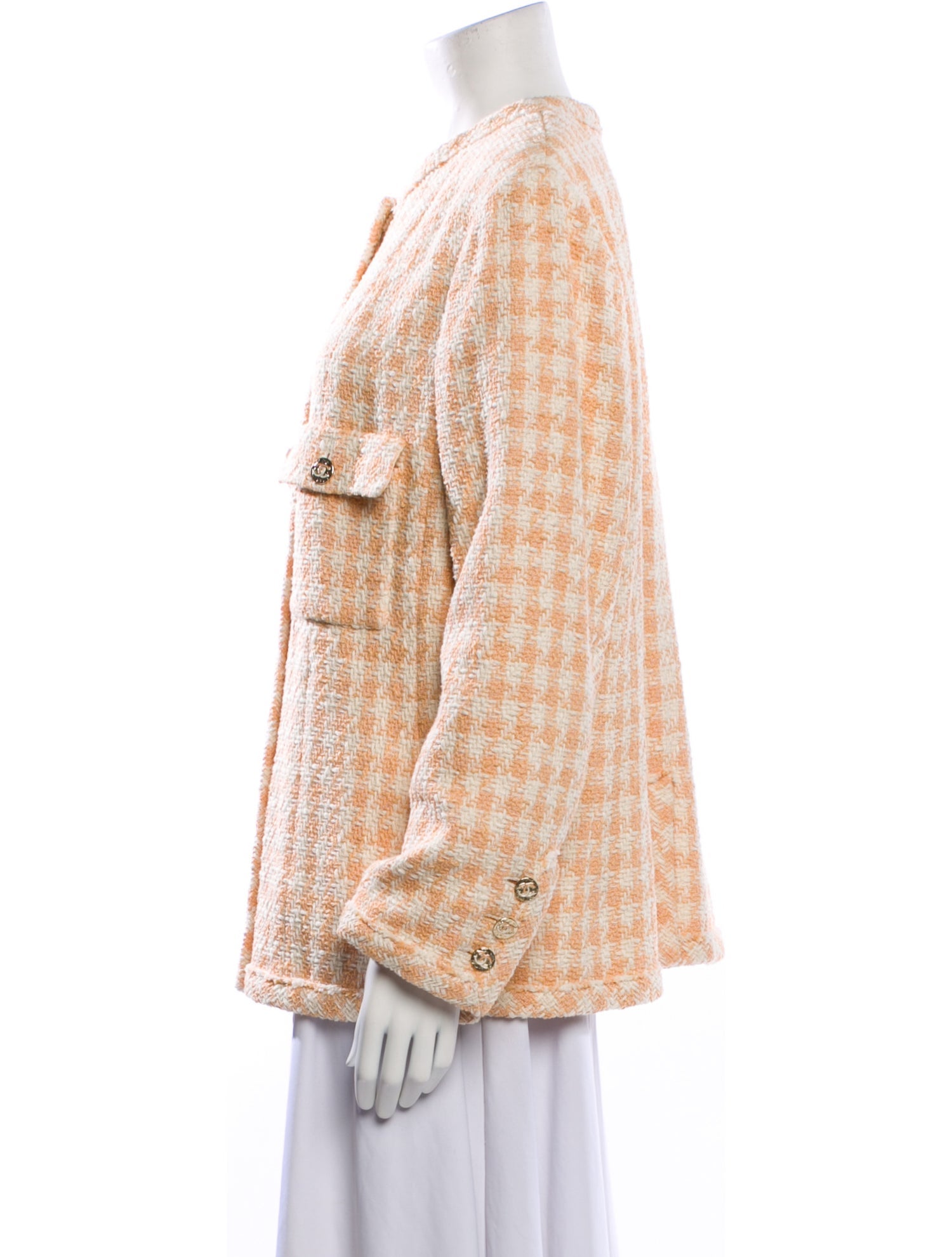 Chanel 2023 Tweed Pattern Jacket