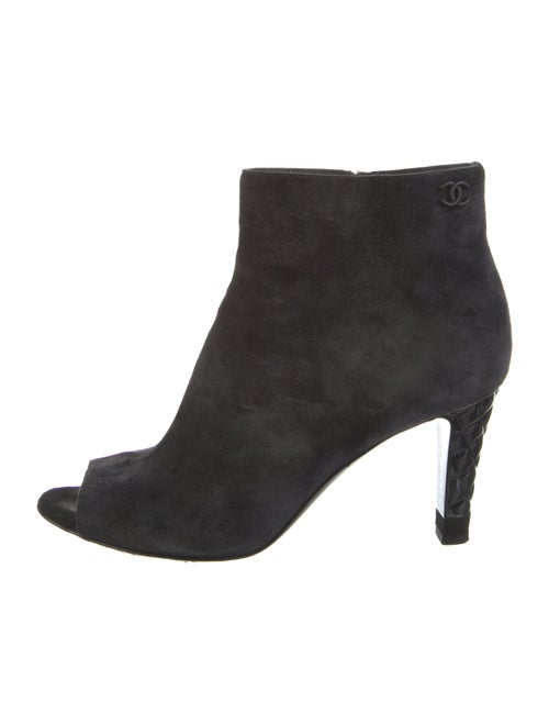 Chanel 2018 Interlocking CC Logo Boots