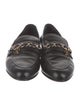Chanel Interlocking CC Logo Lambskin Loafers