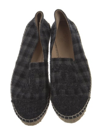 Chanel Interlocking CC Logo Wool Espadrilles