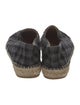 Chanel Interlocking CC Logo Wool Espadrilles