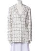 Chanel 2023 Plaid Print Blazer