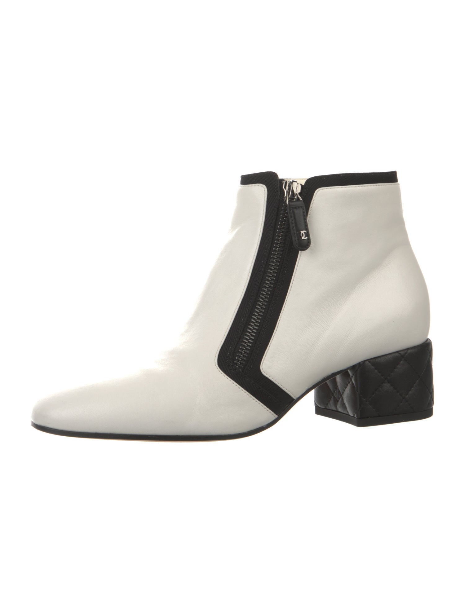 Chanel 2018 Interlocking CC Logo Boots