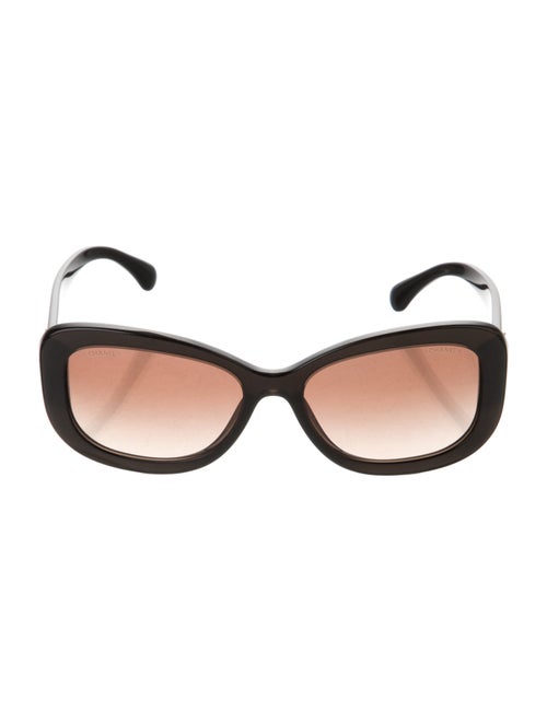 Chanel Interlocking CC Logo Square Sunglasses